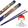 Chopsticks original japanese blue wood - 22.5 cm Tanaka RNY-88292696 - www.domechan.com - Japanese Food