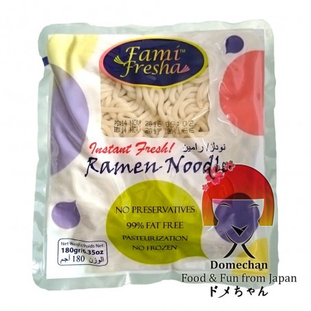 Noodle per ramen - 180 g Shanghai benefisha industrial RVP-85832835 - www.domechan.com - Prodotti Alimentari Giapponesi