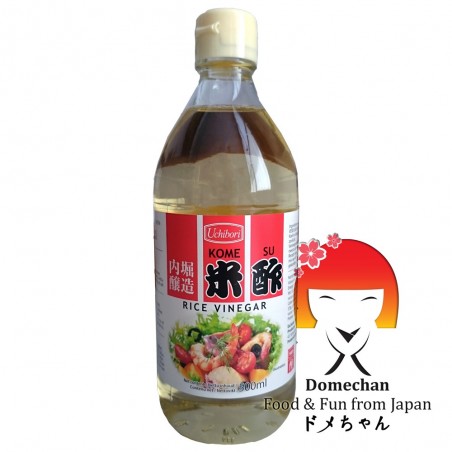 Vinagre de arroz uchibori kome su - 500 ml Mizkan STX-62368262 - www.domechan.com - Comida japonesa