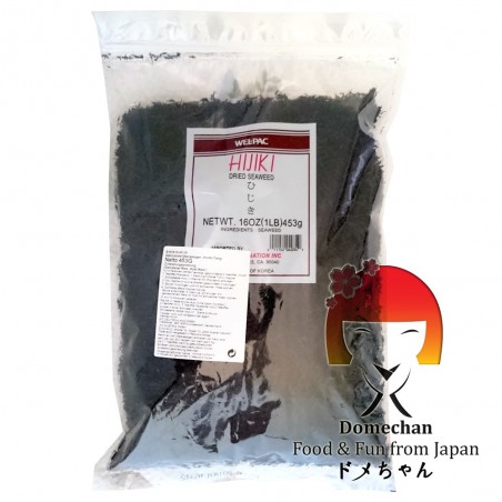 Hijiki seaweed - 453 gr Wel Pac TDY-35355586 - www.domechan.com - Japanese Food