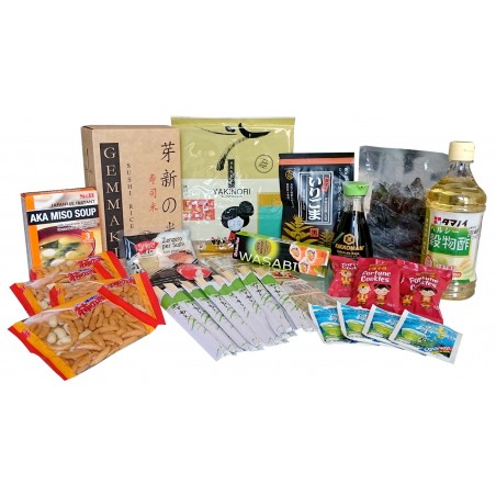 Kit sushi-abendessen und snacks - 14 produkte Domechan ZZC-95227675 - www.domechan.com - Japanisches Essen