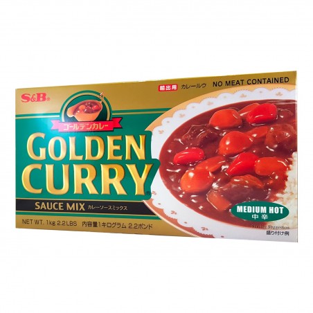 S&B Golden Curry (Medio picante) - 1 Kg S&B SXT-84252896 - www.domechan.com - Comida japonesa