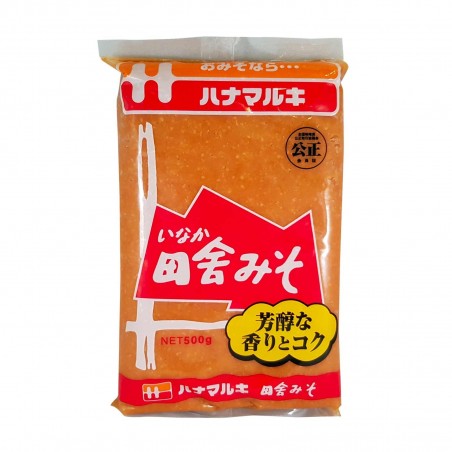 Inaka miso - 500 g Hanamaruki CFW-63272332 - www.domechan.com - Japanese Food