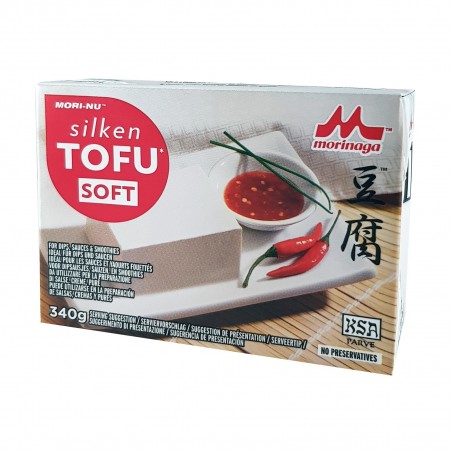 Silken soft tofu - 349 g Morinaga JLY-27942573 - www.domechan.com - Japanese Food