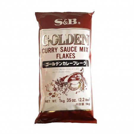 Mélange de curry doré en flocons - 1 kg S&B HQW-47975425 - www.domechan.com - Nourriture japonaise