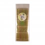 Tapis bambou naturel sushi - 27x27 cm Daiso VRQ-53883466 - www.domechan.com - Nourriture japonaise