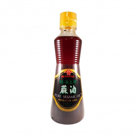 Sesame oil-pure - 327 ml Kadoya SZR-69463828 - www.domechan.com - Japanese Food