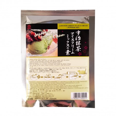 Mix tea matcha for ice cream - 65 g Yoshikawa LMW-52466433 - www.domechan.com - Japanese Food