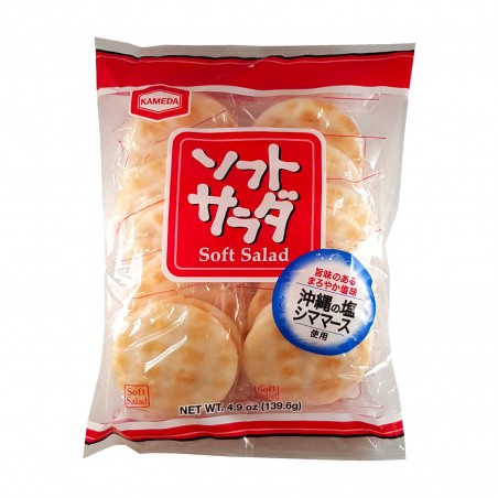 Crackers soft salad - 139.6 gr Kameda DKW-42869335 - www.domechan.com - Japanese Food