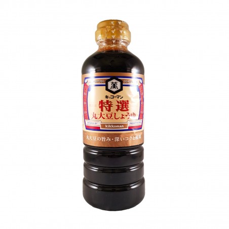 Soy sauce tokusen marudaizu - 500 ml Kikkoman CAY-97683858 - www.domechan.com - Japanese Food