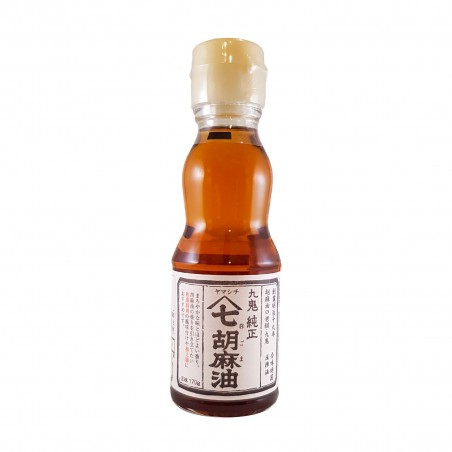 Yamashichi Pure Dark Sesabe Oil - 170 g Kuki KLY-96394834 - www.domechan.com - Japanese Food