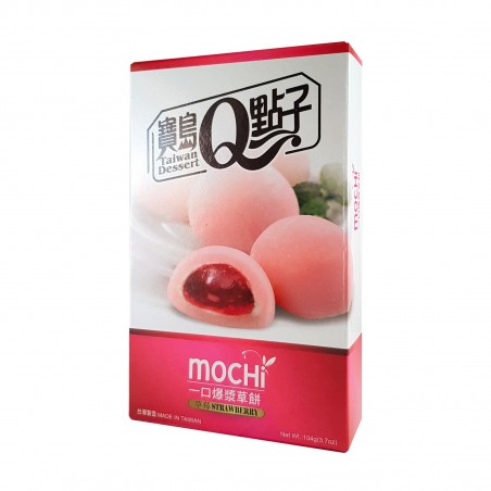 Mochi alla fragola - 104 gr Taiwan mochi museum LFW-48286549 - www.domechan.com - Prodotti Alimentari Giapponesi