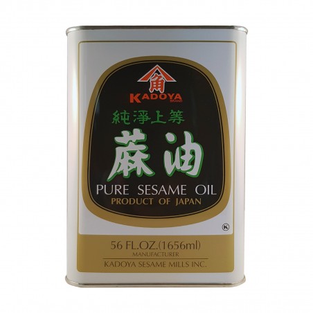 Aceite de sésamo-puro - 1656 ml Kadoya XBW-76462479 - www.domechan.com - Comida japonesa