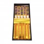 Conjunto de 5 palillos, de estilo japonés de madera - Tipo de Wisteria Uniontrade XMB-33893263 - www.domechan.com - Comida ja...