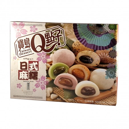 Mochi surtido de 5 variedades - 600 g Taiwan mochi museum YHY-78627583 - www.domechan.com - Comida japonesa