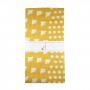 Furoshiki - Type giallo con bird e pois bianchi (54x54 cm) Domechan YQW-84357242 - www.domechan.com - Prodotti Alimentari Gia...