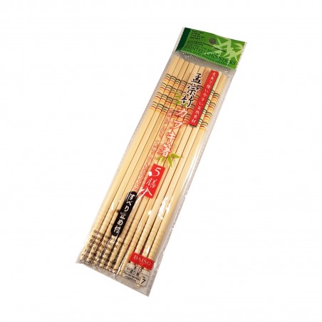 Japonés palillos de bambú anti-slip Domechan YYW-73933736 - www.domechan.com - Comida japonesa
