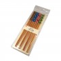 Japanese chopsticks in wood - Colors Domechan ZGW-44844587 - www.domechan.com - Japanese Food