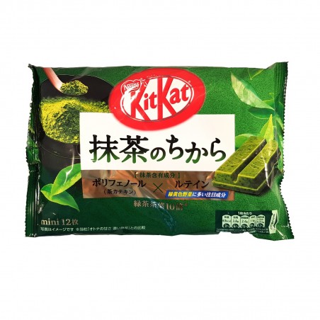 KitKat mini Nestlé en polvo y hojas de té matcha - 135 g Nestle ZAP-40140027 - www.domechan.com - Comida japonesa