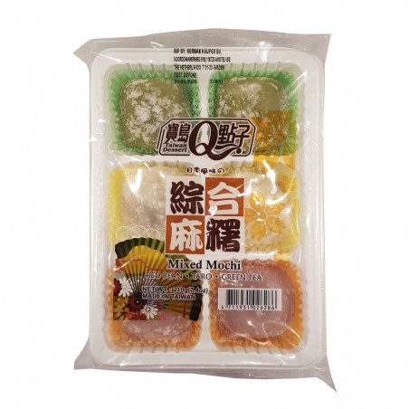 Mixed mochi (green tea, taro, red bean) - 210 g Royal Family NCX-48758033 - www.domechan.com - Japanese Food