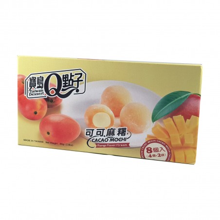 Mochi, schokolade-milch-mango - 80 g Taiwan mochi museum PWY-22796598 - www.domechan.com - Japanisches Essen