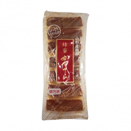 Hachimitsu kasutera (biskuit) - 250 g (7 stück) Tanbayaseika PQR-60678432 - www.domechan.com - Japanisches Essen
