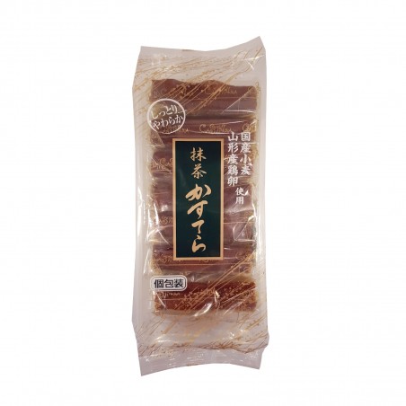 Maccha kasutera (pan di spagna al tè verde) - 250 g (7 pezzi) Tanbayaseika ABC-04673823 - www.domechan.com - Prodotti Aliment...