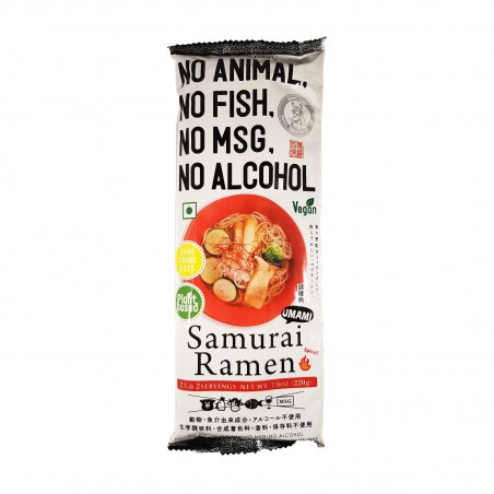 Ramen épicé Samouraï-220 g Higashi Food HGT-38274747 - www.domechan.com - Nourriture japonaise