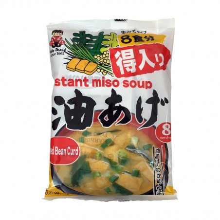 Soupe Miso tofu frits 8 portions - 110 g Miyakasa XIG-20195658 - www.domechan.com - Nourriture japonaise