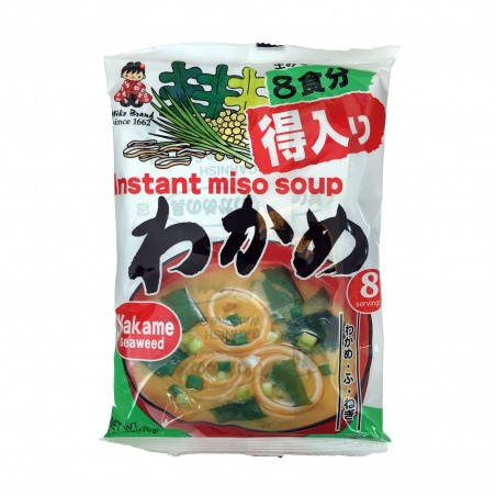 Sopa de Miso con alga wakame 8 porciones - 176 g Miyakasa MBP-24163527 - www.domechan.com - Comida japonesa