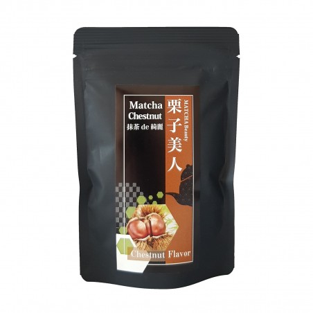 Tee Matcha und kastanie - 30 g Domechan COP-13810038 - www.domechan.com - Japanisches Essen
