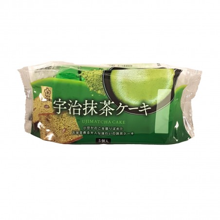 Tarta uji matcha castella - 200 g Taiyo Foods AAP-25519372 - www.domechan.com - Comida Japonesa