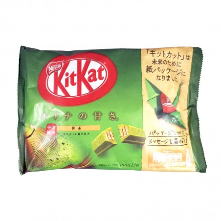 KitKat mini Nestlé matcha - 135 g Nestle PBW-57767349 - www.domechan.com - Prodotti Alimentari Giapponesi