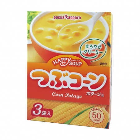 Happy soup potage de maïs sucré - 37,8 g Pokka Sapporo BAK-82029348 - www.domechan.com - Nourriture japonaise