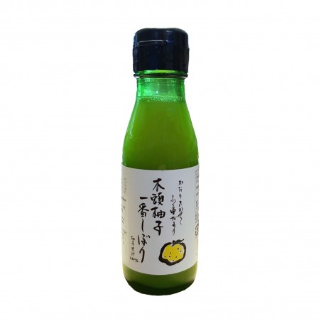 Juice of yuzu's hand-pressed - 100 ml Ougonnomura ZPQ-65011211 - www.domechan.com - Japanese Food