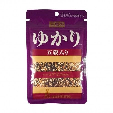 Yukari shiso 5 céréales et de graines de lin - 24 g Mishima HBD-23419203 - www.domechan.com - Nourriture japonaise