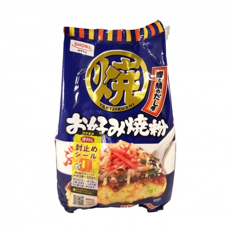Flour for okonomiyaki - 500 g Showa IUF-09834284 - www.domechan.com - Japanese Food