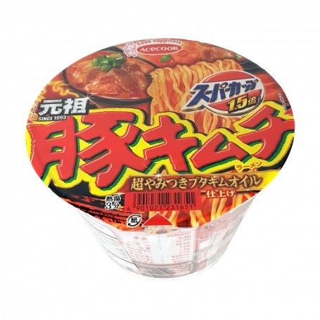 Acecook super tasse buta kimchi - 107 g Acecook ZPO-39877222 - www.domechan.com - Nourriture japonaise