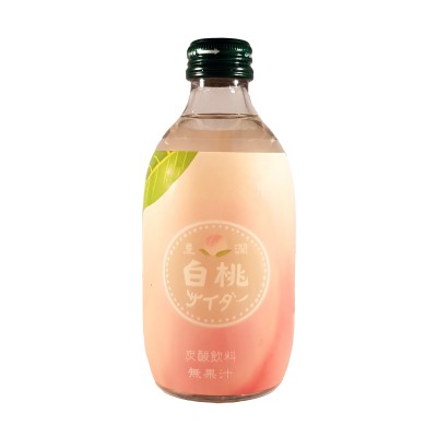 Soda japonesa de melocotón - 300 ml Tomomasu PEA-13493721 - www.domechan.com - Comida japonesa