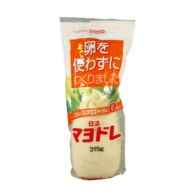 Mayonnaise sans oeuf Nisshin - 315 g Nissin SSH-87743211 - www.domechan.com - Nourriture japonaise