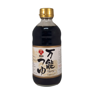 Tsuyu con kombu e shiitake - 340 ml Morita MOR-61092315 - www.domechan.com - Prodotti Alimentari Giapponesi