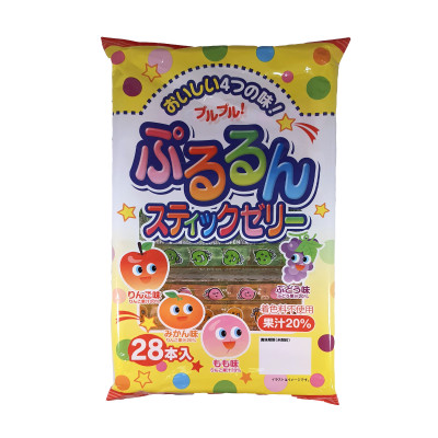 Caramelos de gelatina pururun stick jelly - 448 g  NOU-90127100 - www.domechan.com - Comida japonesa