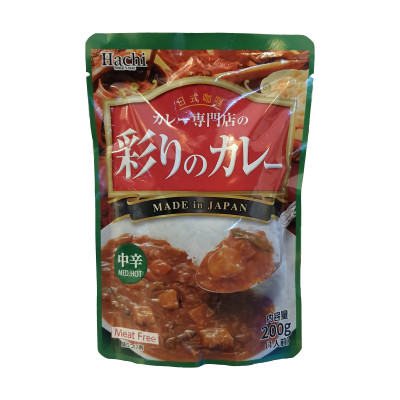 Curry moyennement épicé Irodori - 200 g  IRO-36791243 - www.domechan.com - Nourriture japonaise