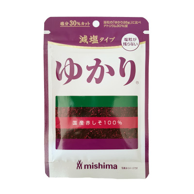 Yukari shiso reducido en sal - 16 g Mishima YUK-26198753 - www.domechan.com - Tienda de comestibles japonesa