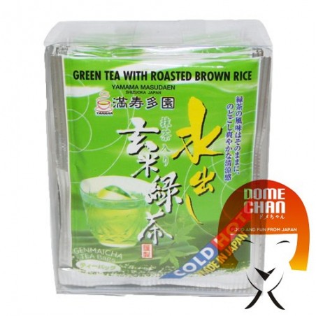Thé vert genmaicha thé au riz soufflé dans des filtres - 20 gr Yamama CQQ-54573889 - www.domechan.com - Nourriture japonaise