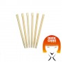 Conjunto de 10 palillos de bambú desechables Uniontrade CWW-36884633 - www.domechan.com - Comida japonesa