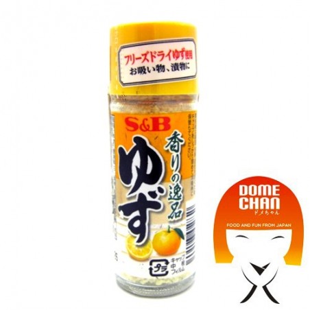 Polvo de Yuzu - 4.5 gr S&B DEY-44338464 - www.domechan.com - Comida japonesa