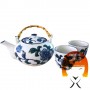Oriental teapot set and handmade cups - Type I Uniontrade DXY-24685892 - www.domechan.com - Japanese Food