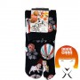 Tabi - patterned black flip flops sock Domechan EPS-66549722 - www.domechan.com - Japanese Food