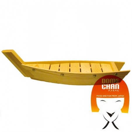 Barco de madera para sushi y sashimi - 42 cm Uniontrade DAW-79467733 - www.domechan.com - Comida japonesa